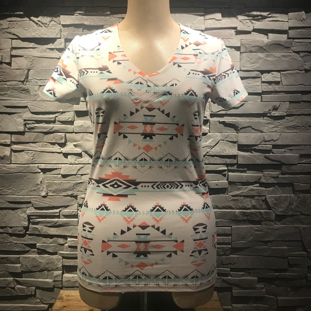 Geometrical patterned T-Shirt